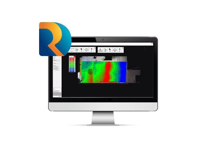 Floor flatness and levelness quality assurance software integrated with Autodesk® Navisworks®