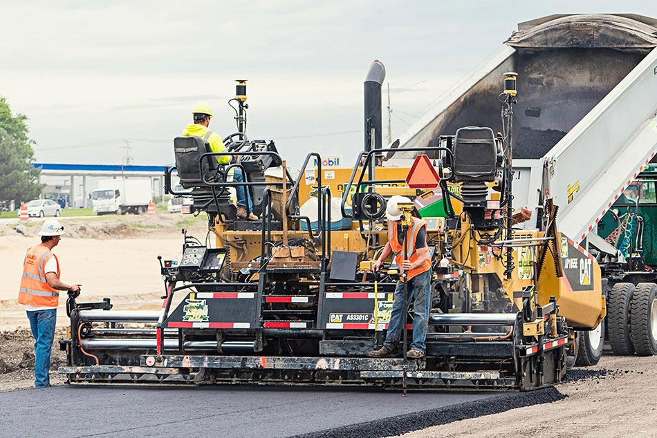 Asphalt pavers